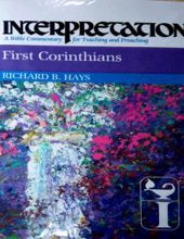 INTERPRETATION: FIRST CORINTHIANS